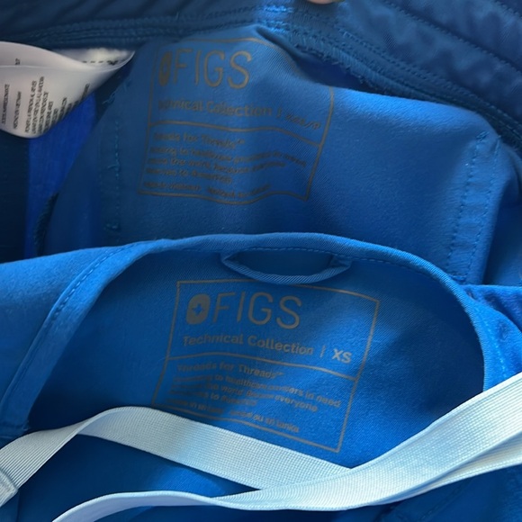 Figs Pants & Jumpsuits Figs Scrubs Pop Red Winning Red Royal Blue